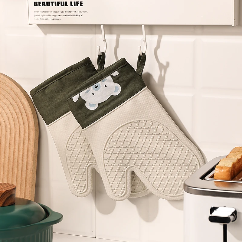 Силиконовые термоизоляционные  – обзор и цена Oven Mitt Silicone