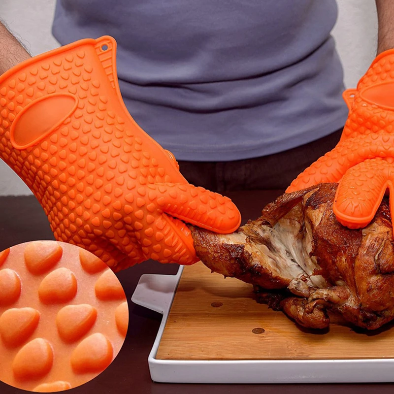 Силиконовые перчатки для барбе – обзор и цена Oven Mitt Silicone