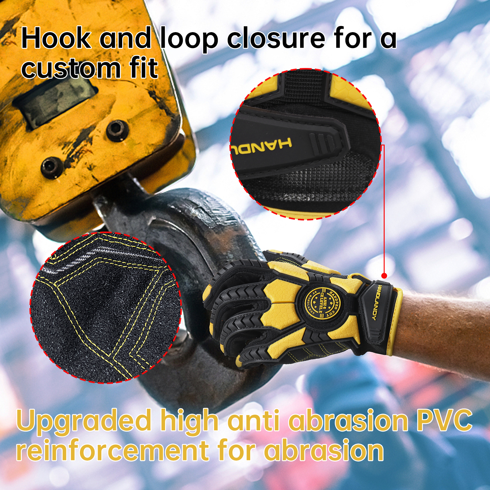 Усиленные защитные перчатки из – обзор и цена Work Glove Impact