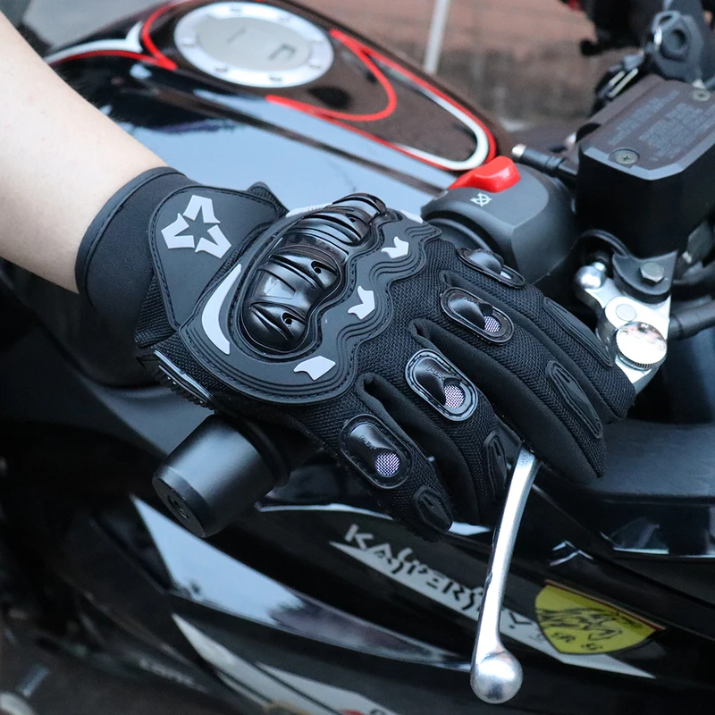 Сенсорное полнопальцевое мотоц – обзор и цена Motorcycle Glove Knuckle