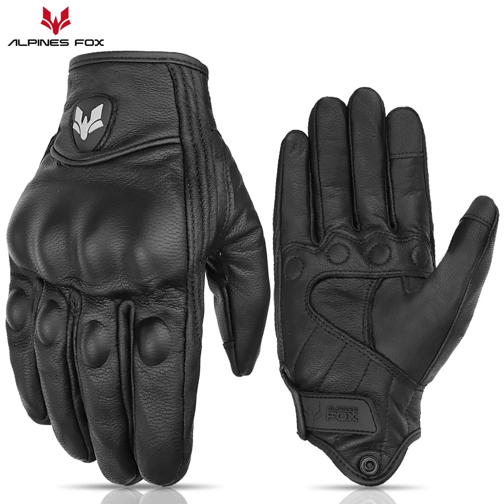 Винтажные кожаные мотоциклетны – обзор и цена Motorcycle Glove Knuckle