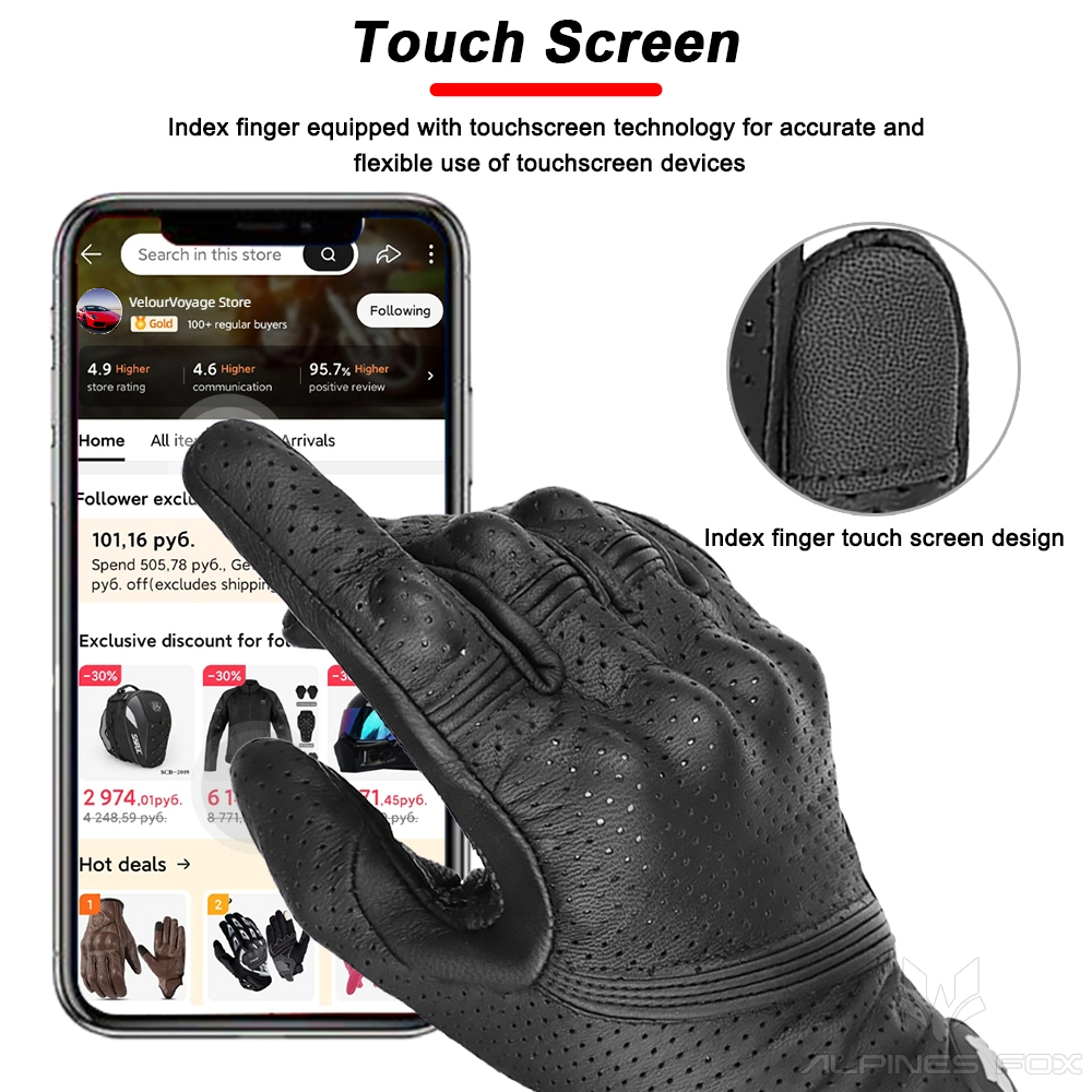 Винтажные кожаные мотоциклетны – обзор и цена Motorcycle Glove Knuckle