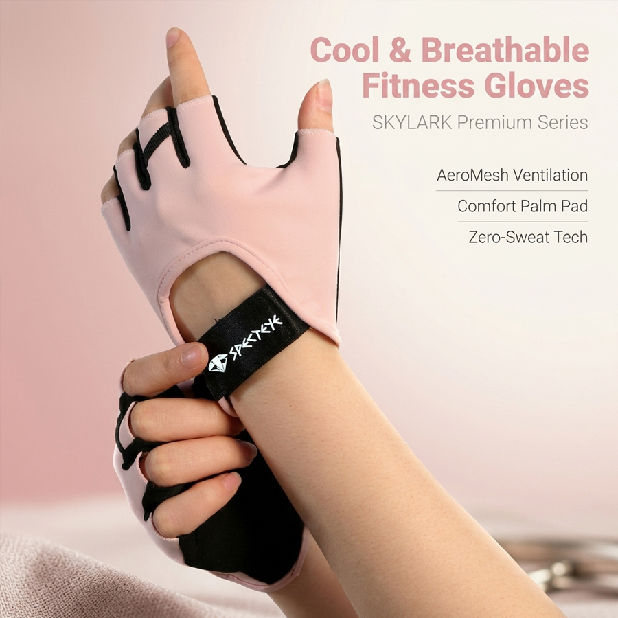 Женские розовые фитнес-перчатк – обзор и цена Workout Glove Gym