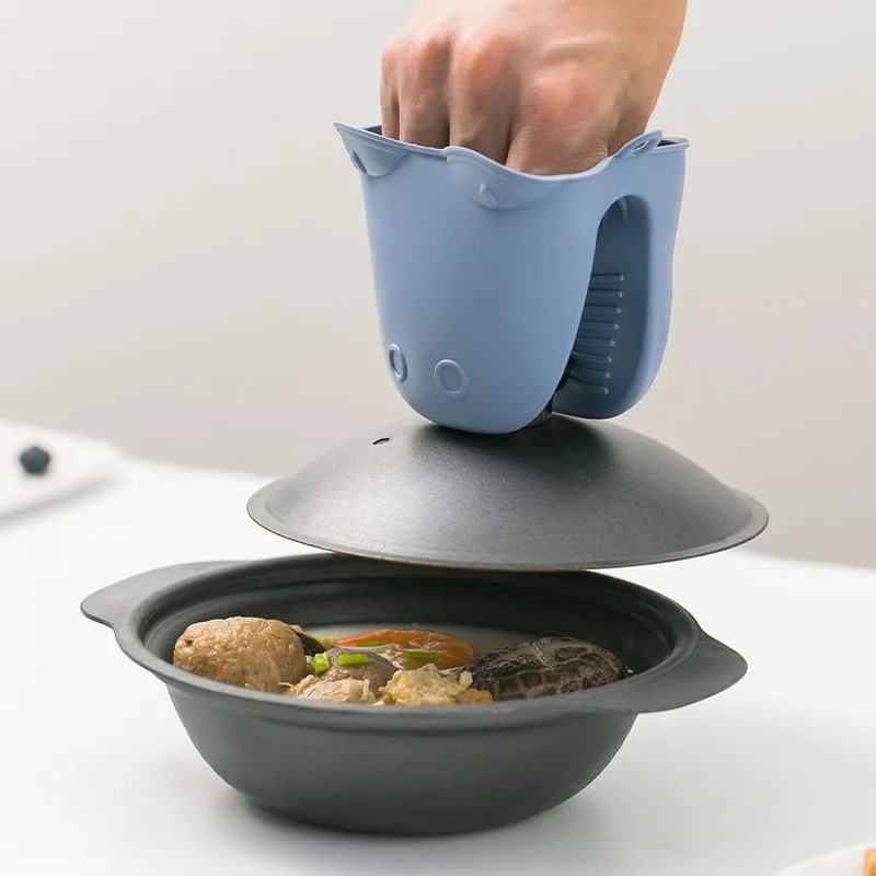 Утолщенные термостойкие прихва – обзор и цена Oven Mitt Silicone