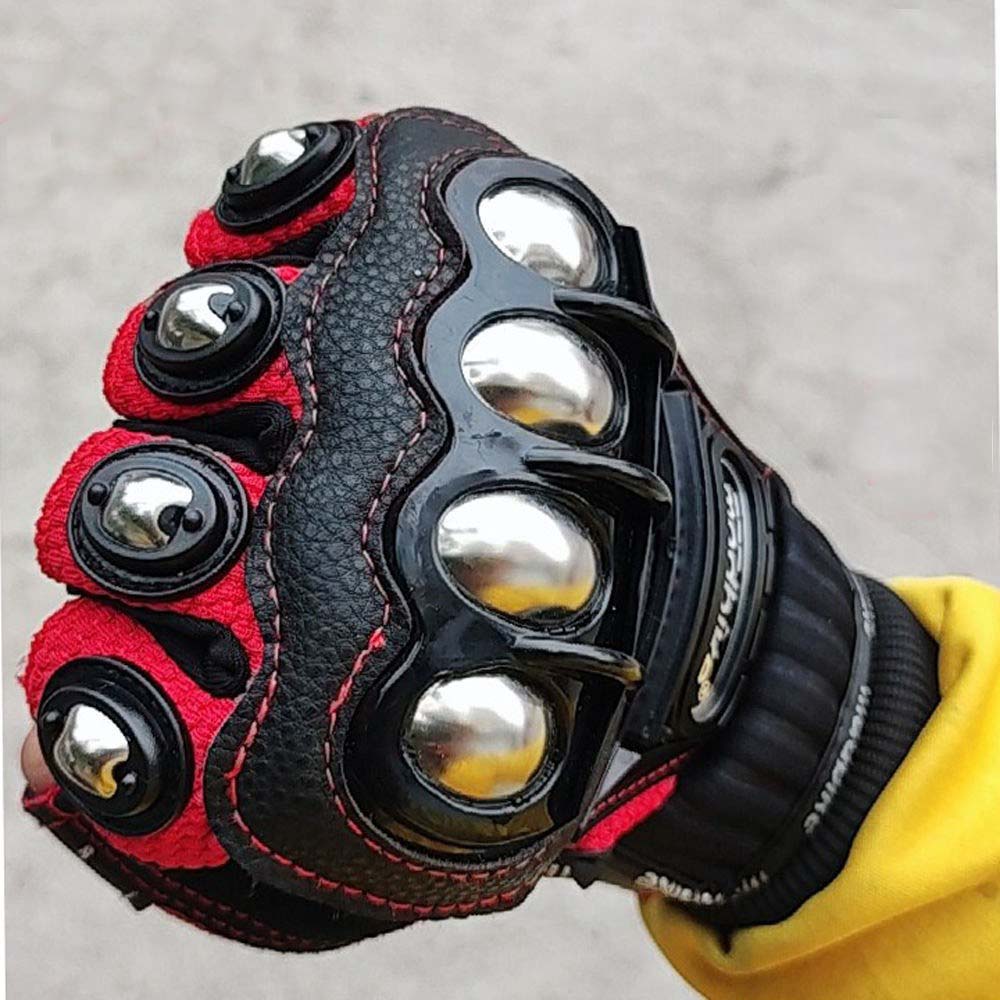 Латунные защитные перчатки на  – обзор и цена Motorcycle Glove Knuckle