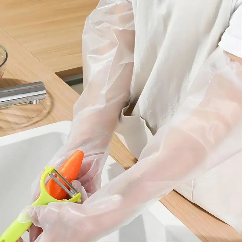 30 шт. одноразовых удлиненных  – обзор и цена Rubber Glove Cleaning