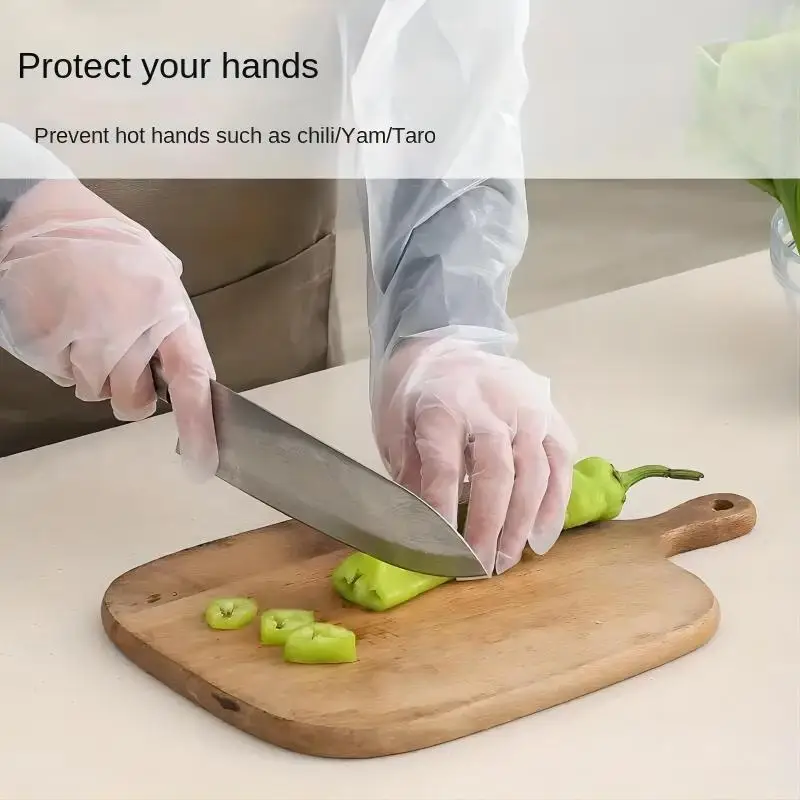 30 шт. одноразовых удлиненных  – обзор и цена Rubber Glove Cleaning