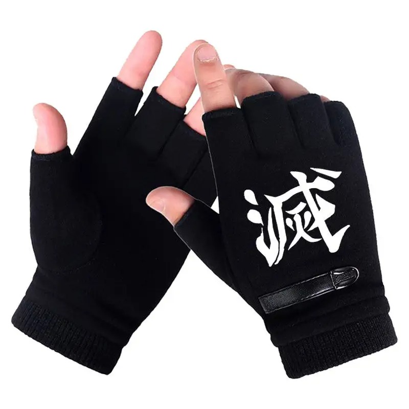 Аниме Demon Slayer студенчески – обзор и цена Fingerless Glove Knit