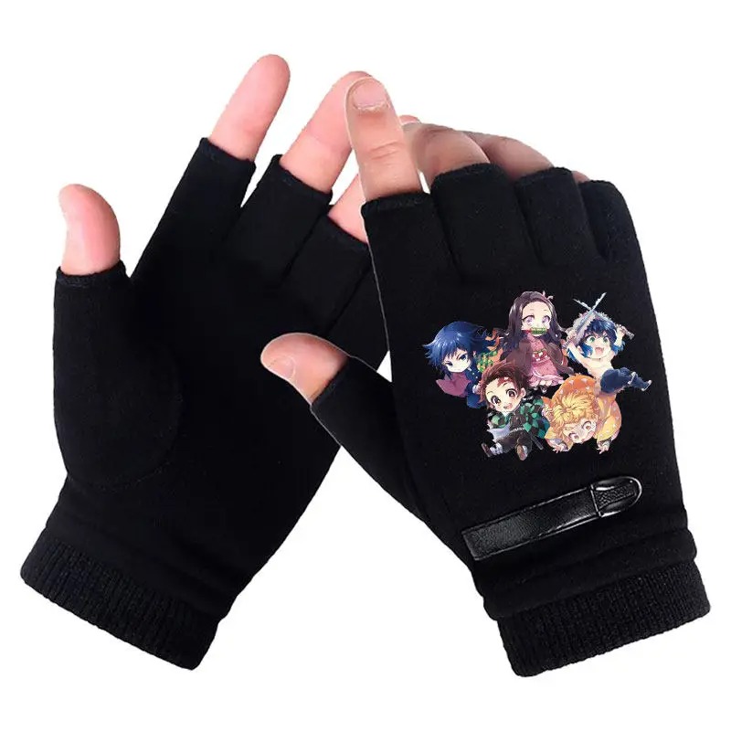Аниме Demon Slayer студенчески – обзор и цена Fingerless Glove Knit