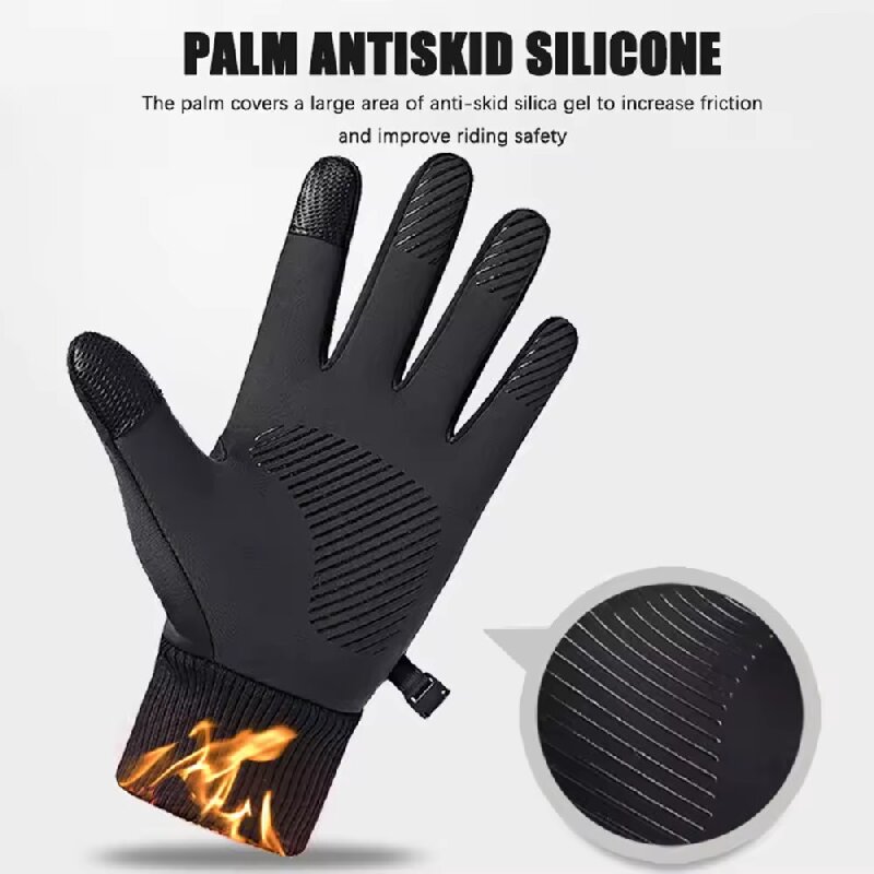 Черные зимние теплые водонепро – обзор и цена Ski Glove Waterproof