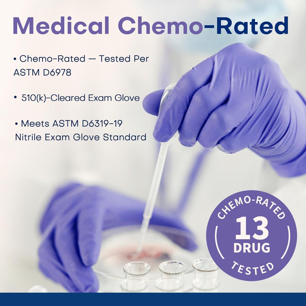 Нитриловые одноразовые перчатк – обзор и цена Exam Glove Nitrile