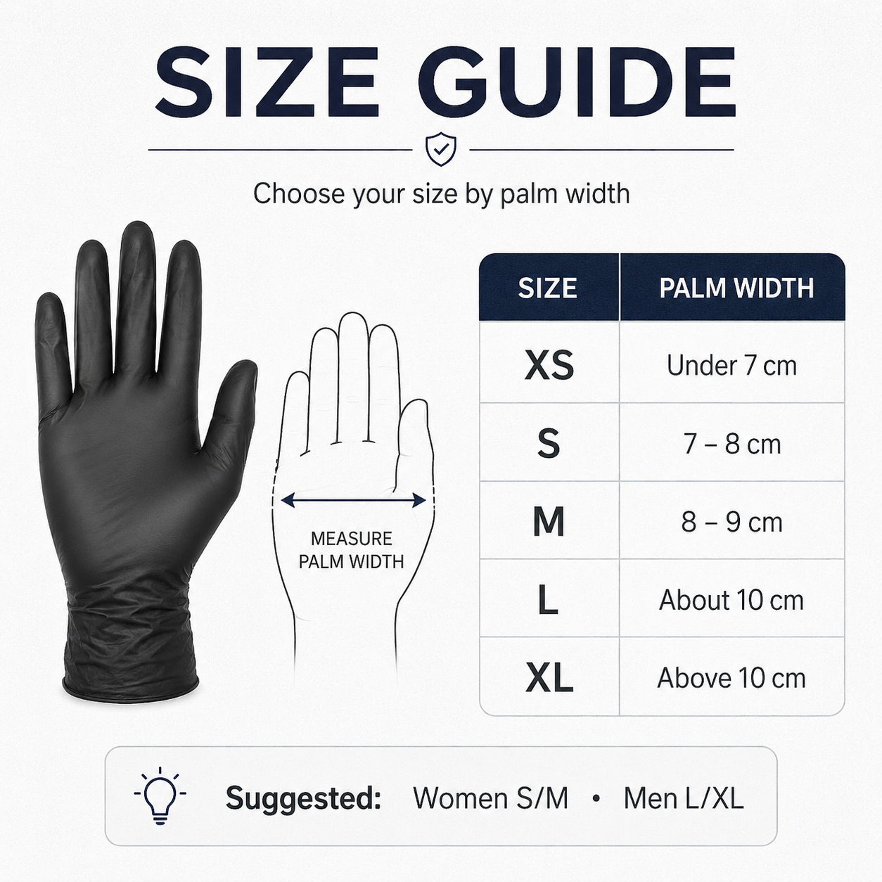 Нитриловые смотровые перчатки  – обзор и цена Exam Glove Nitrile