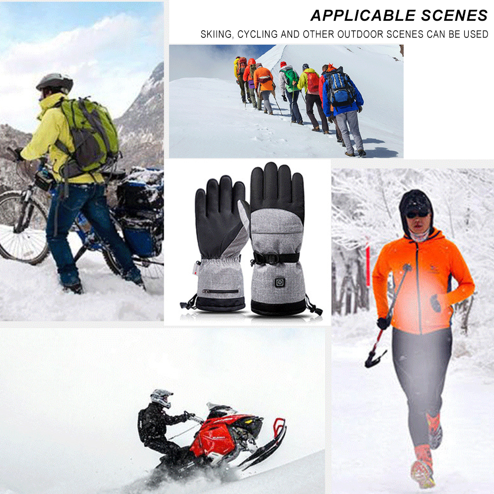Электрические перчатки с подог – обзор и цена Ski Glove Waterproof