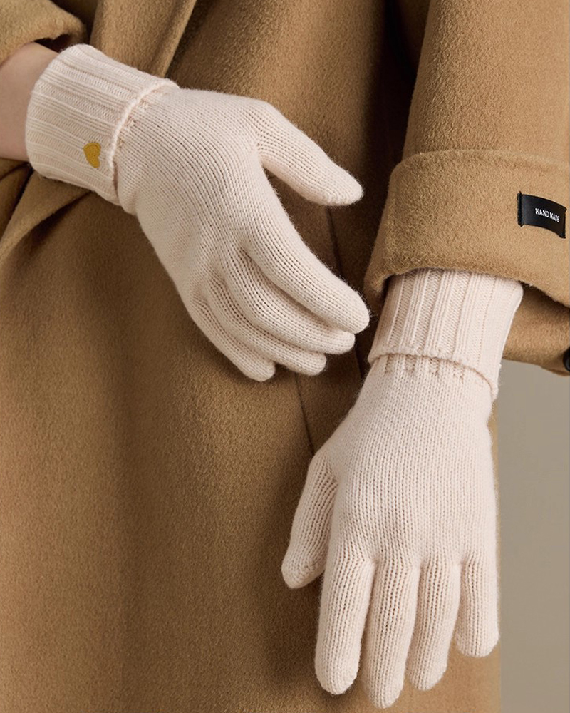 Зимняя шапка-бини из 100% шерс – обзор и цена Wool Glove Lined