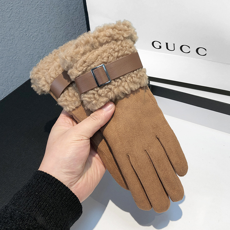Женские зимние перчатки, утолщ – обзор и цена Wool Glove Lined
