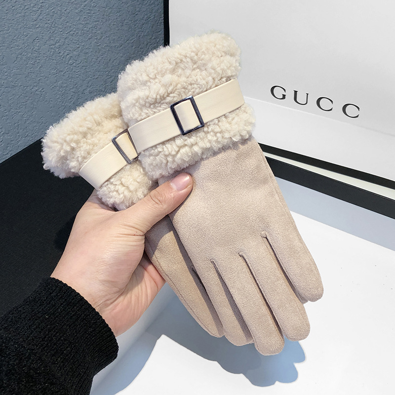 Женские зимние перчатки, утолщ – обзор и цена Wool Glove Lined