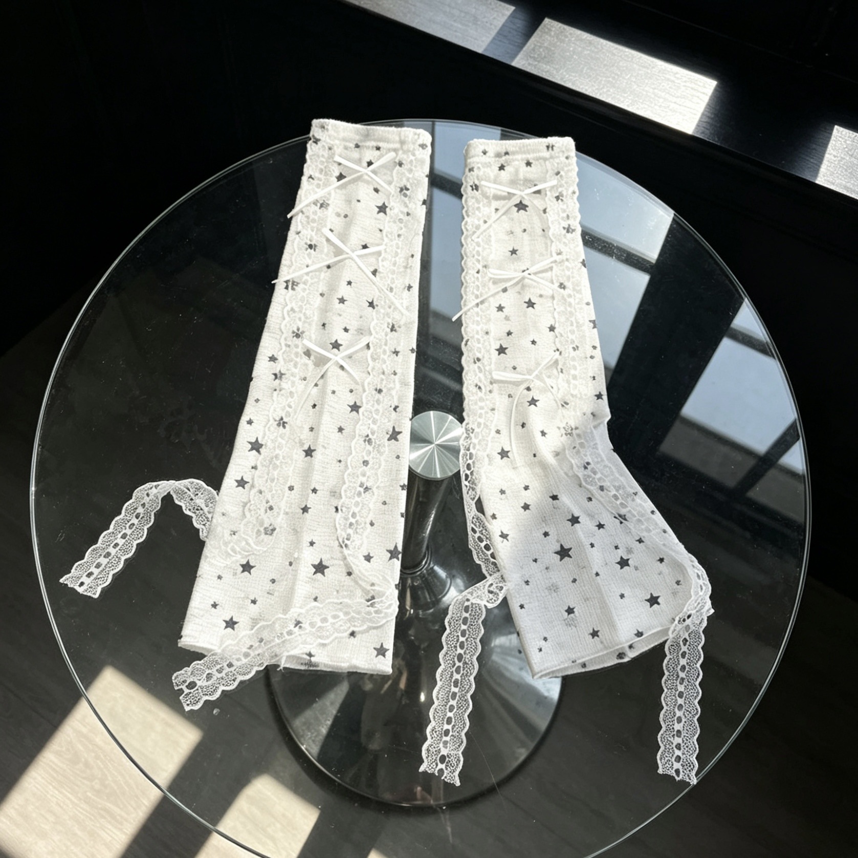 Милые кружевные нарукавники с  – обзор и цена Fingerless Glove Knit