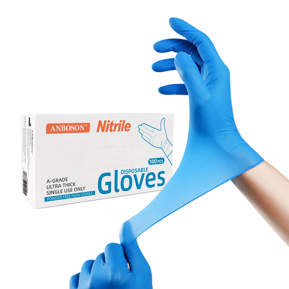 Нитриловые смотровые перчатки  – обзор и цена Exam Glove Nitrile