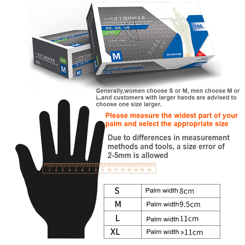 100 шт. нитриловые одноразовые – обзор и цена Exam Glove Nitrile