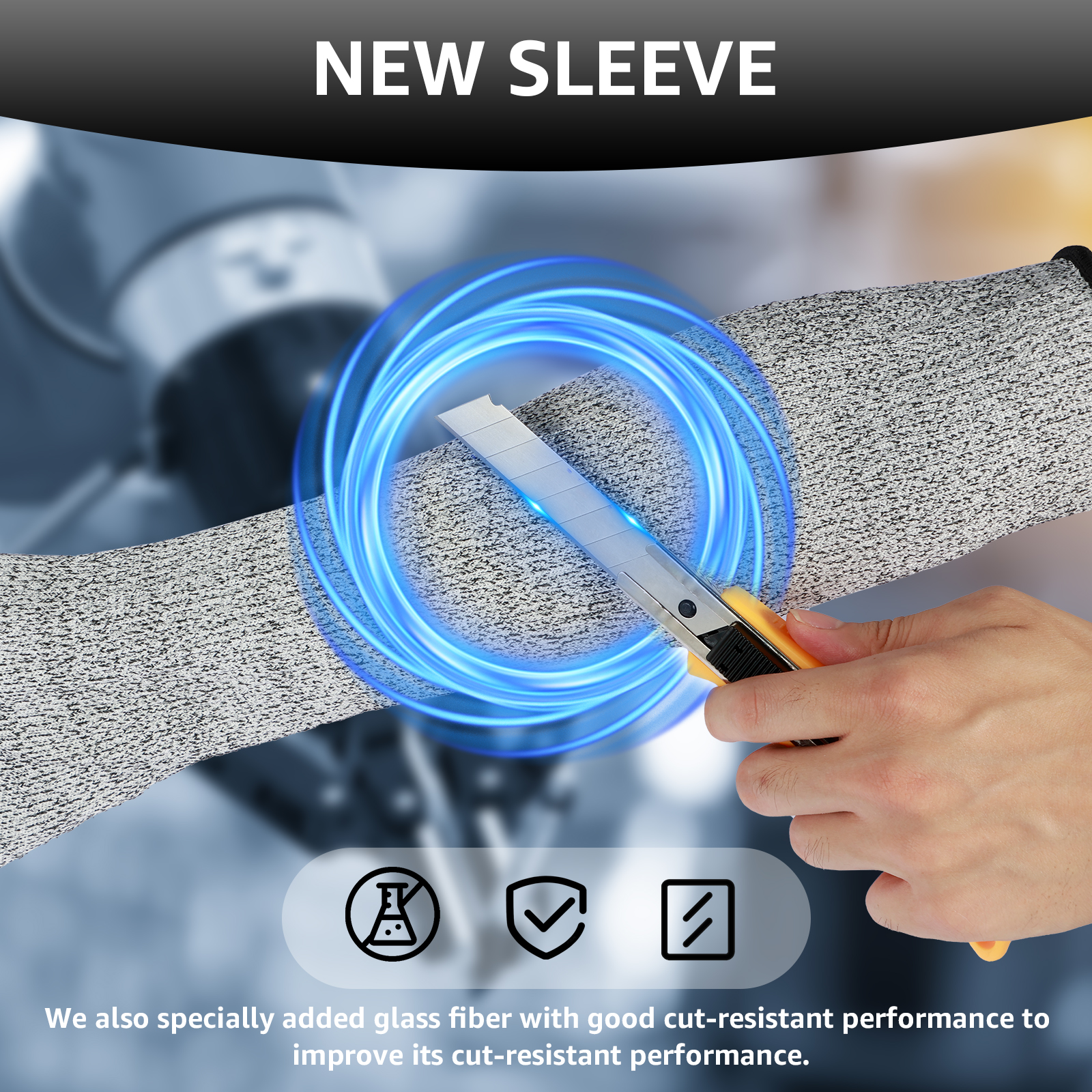Дышащие перчатки HPPE с защито – обзор и цена Cut Resistant Glove
