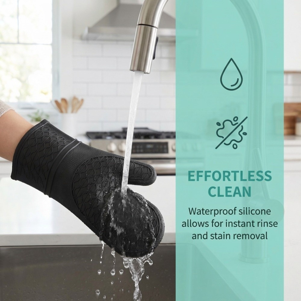 Кухонные прихватки из пищевого – обзор и цена Oven Mitt Silicone