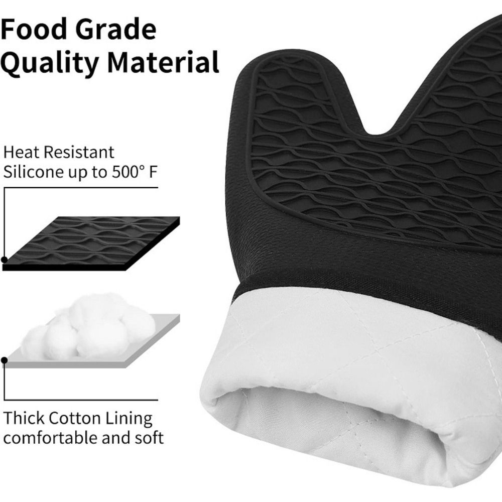 Кухонные прихватки из пищевого – обзор и цена Oven Mitt Silicone