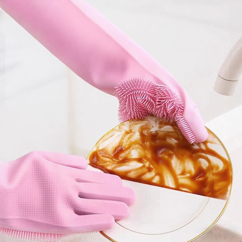 Перчатки для мытья посуды, вол – обзор и цена Dish Glove Rubber
