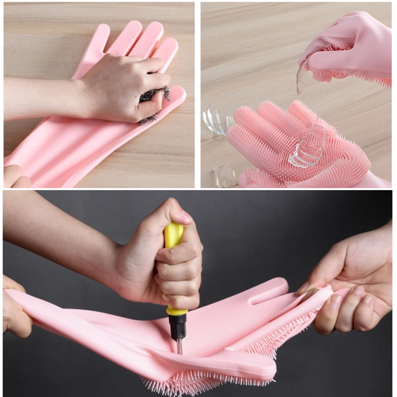 Перчатки для мытья посуды, вол – обзор и цена Dish Glove Rubber