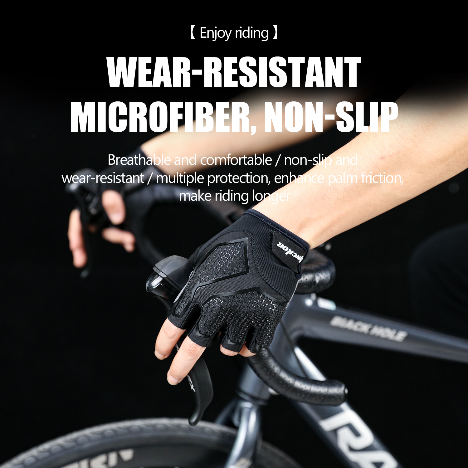 Перчатки на полпальца для мужч – обзор и цена Cycling Glove Padded