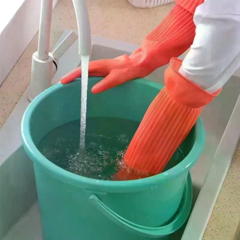 Длинные многоразовые резиновые – обзор и цена Dish Glove Rubber