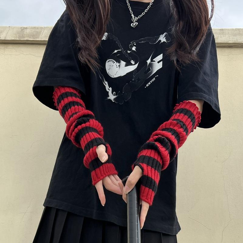 Зимние теплые вязаные шерстяны – обзор и цена Fingerless Glove Knit