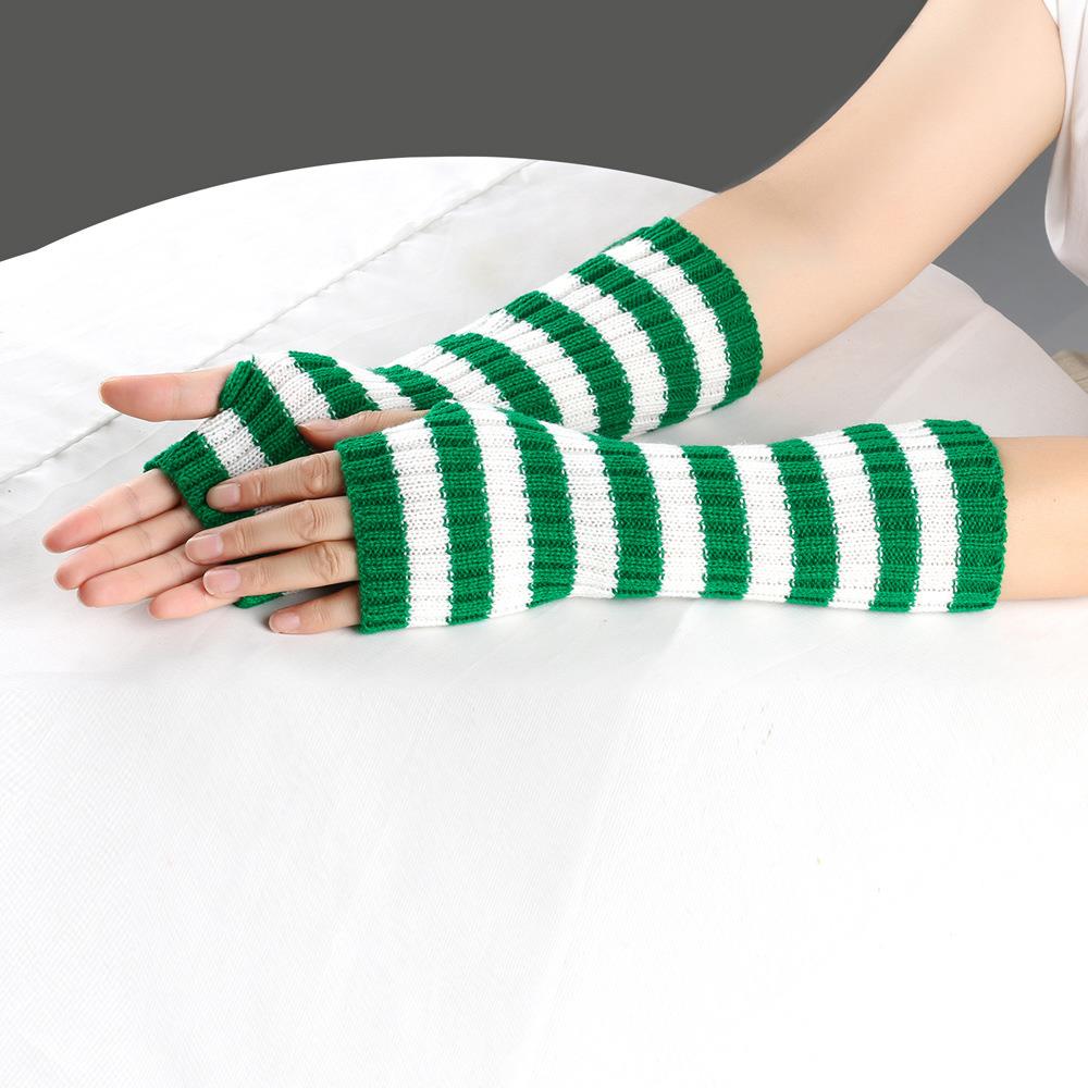 Зимние теплые вязаные шерстяны – обзор и цена Fingerless Glove Knit