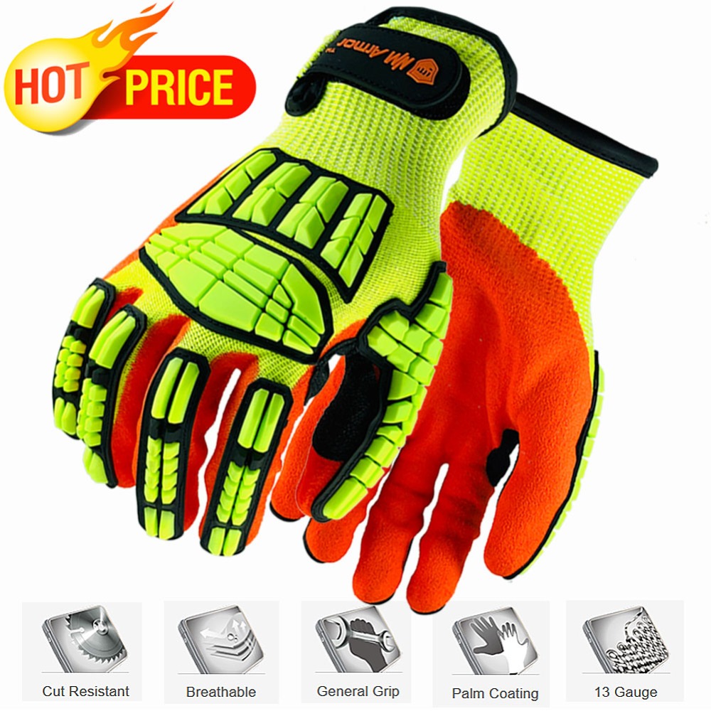 Перчатки защитные противоударн – обзор и цена Work Glove Impact