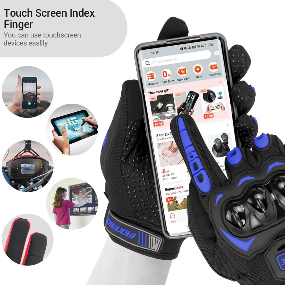 Мужские мотоциклетные перчатки – обзор и цена Motorcycle Glove Knuckle