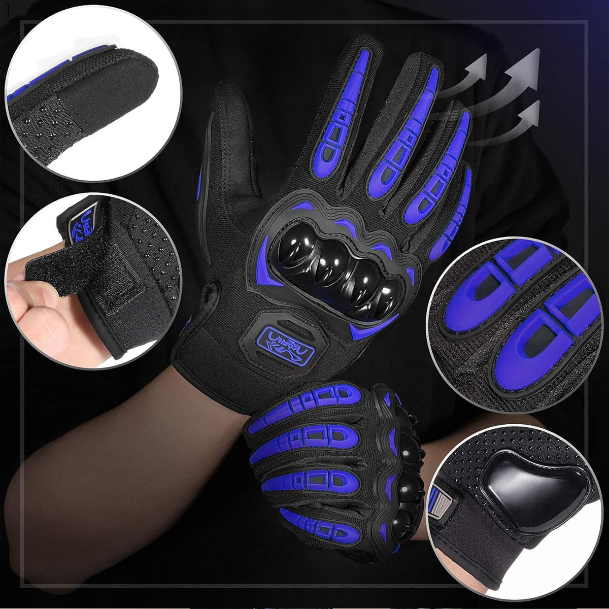 Мужские мотоциклетные перчатки – обзор и цена Motorcycle Glove Knuckle