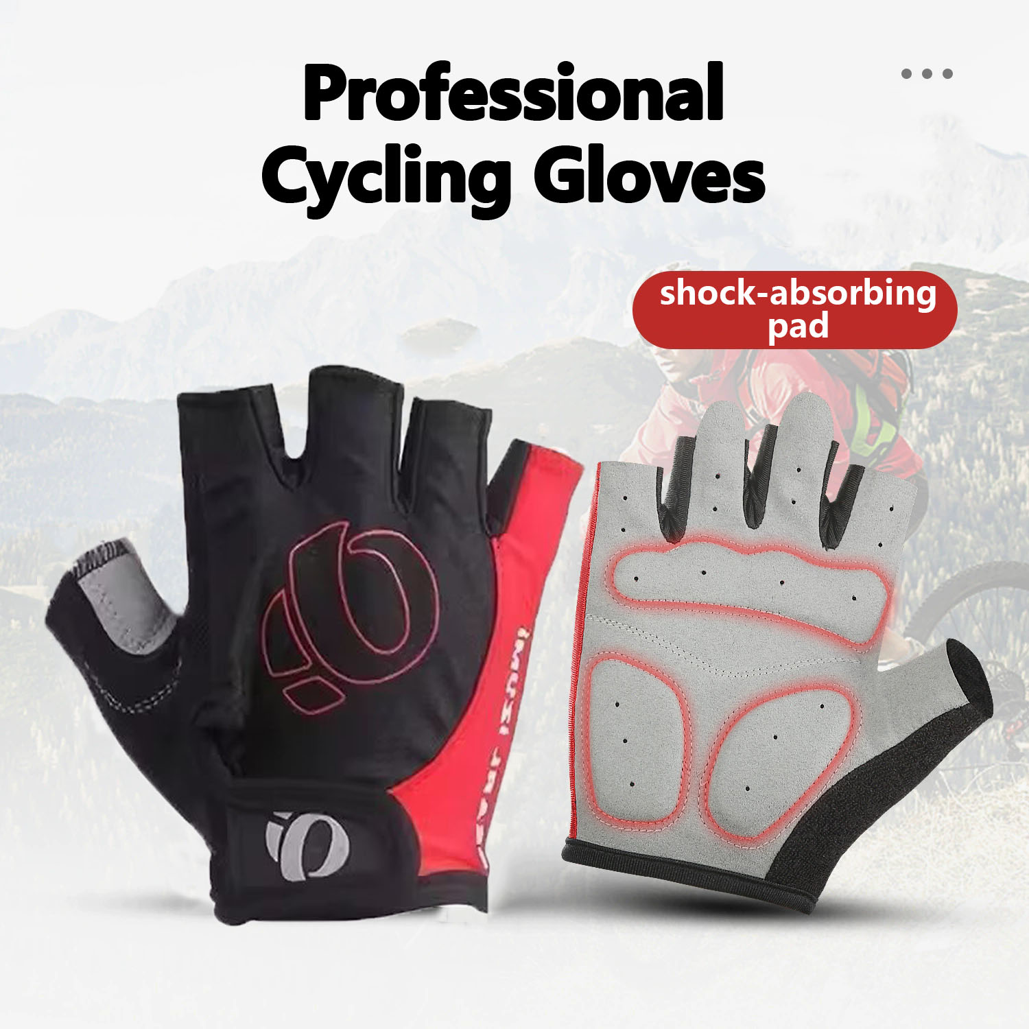 Велосипедные перчатки без паль – обзор и цена Cycling Glove Padded