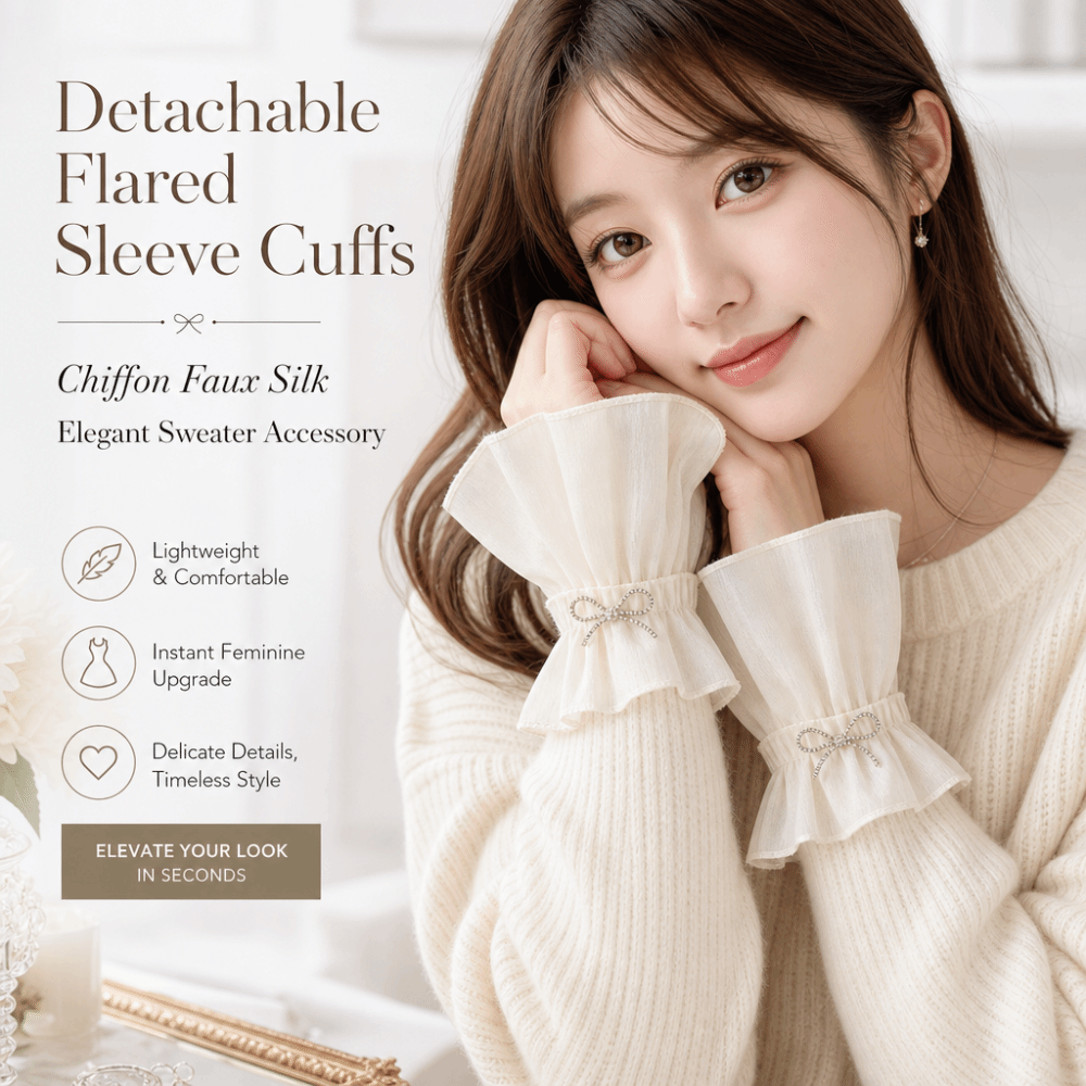 Плиссированные съемные манжеты – обзор и цена Fingerless Glove Knit