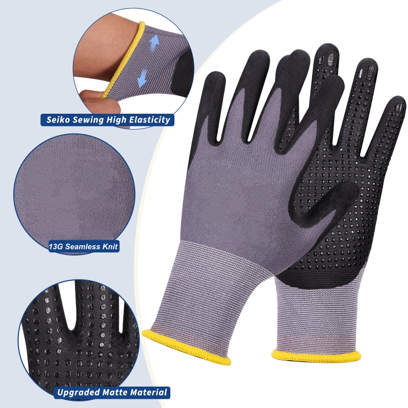 Защитные рабочие перчатки с ми – обзор и цена Nitrile Mechanic Glove