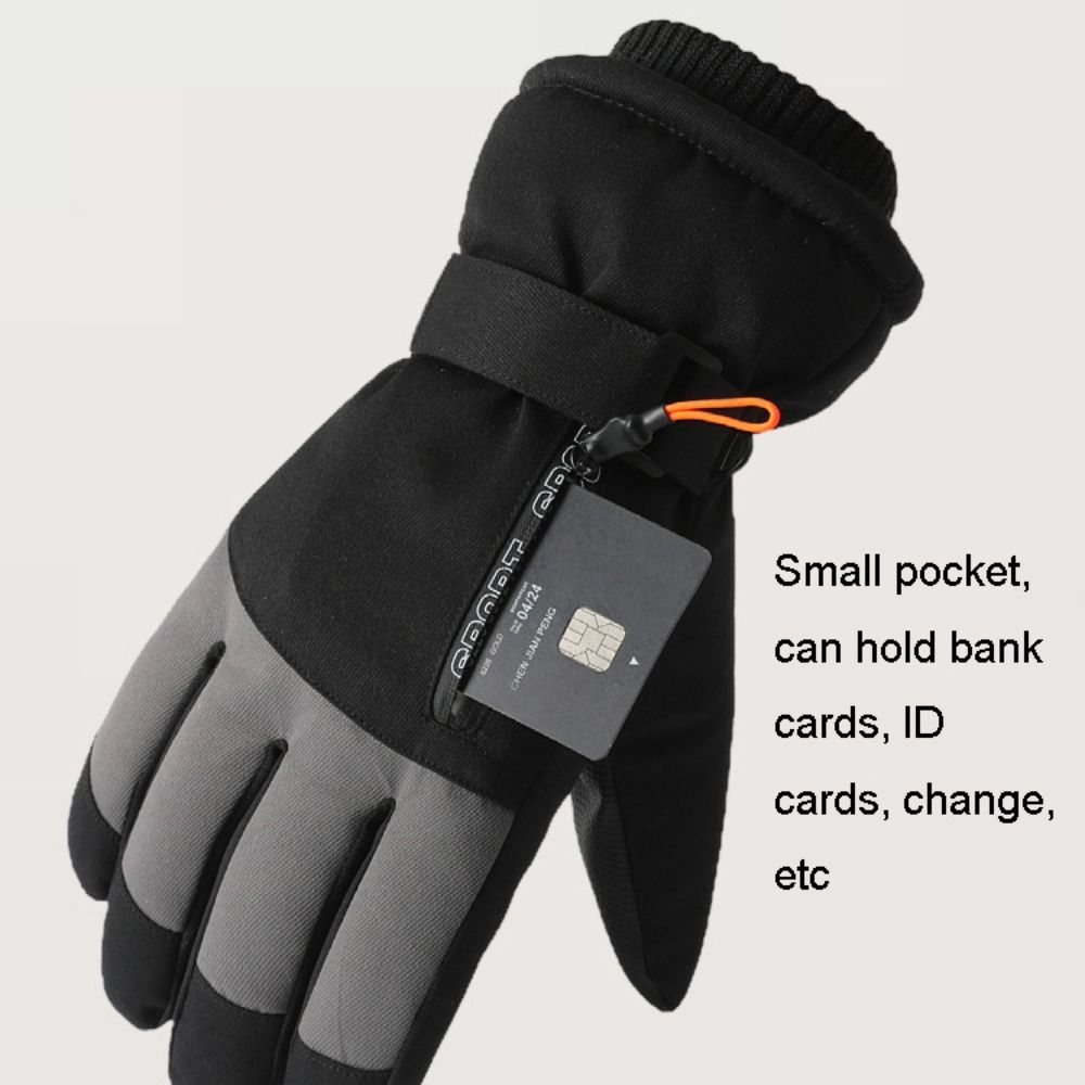 Ветрозащитные зимние теплые пе – обзор и цена Ski Glove Waterproof