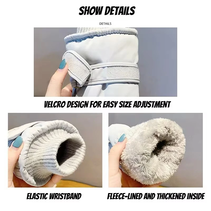 Зимние лыжные перчатки с флисо – обзор и цена Winter Glove Insulated