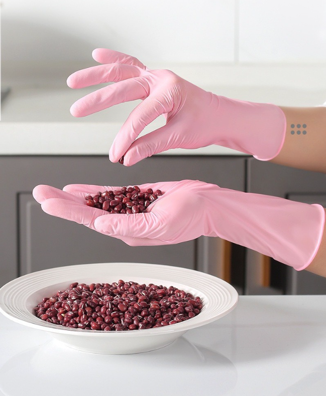 Длинные одноразовые перчатки 9 – обзор и цена Rubber Glove Cleaning