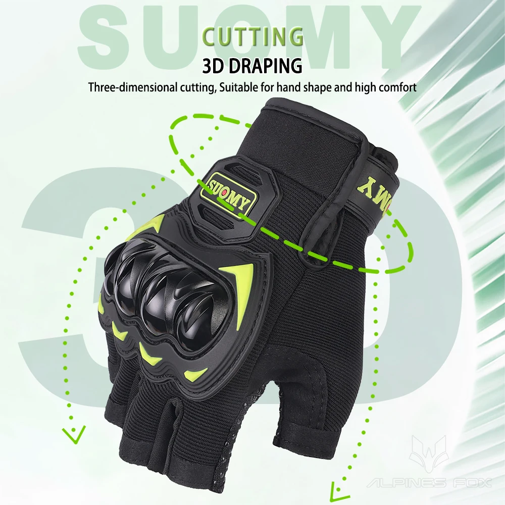 Летние Мотоциклетные Перчатки  – обзор и цена Cycling Glove Padded