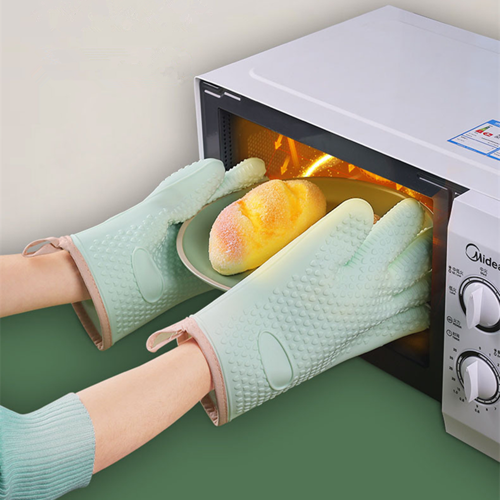 Термостойкие силиконовые перча – обзор и цена Oven Mitt Silicone